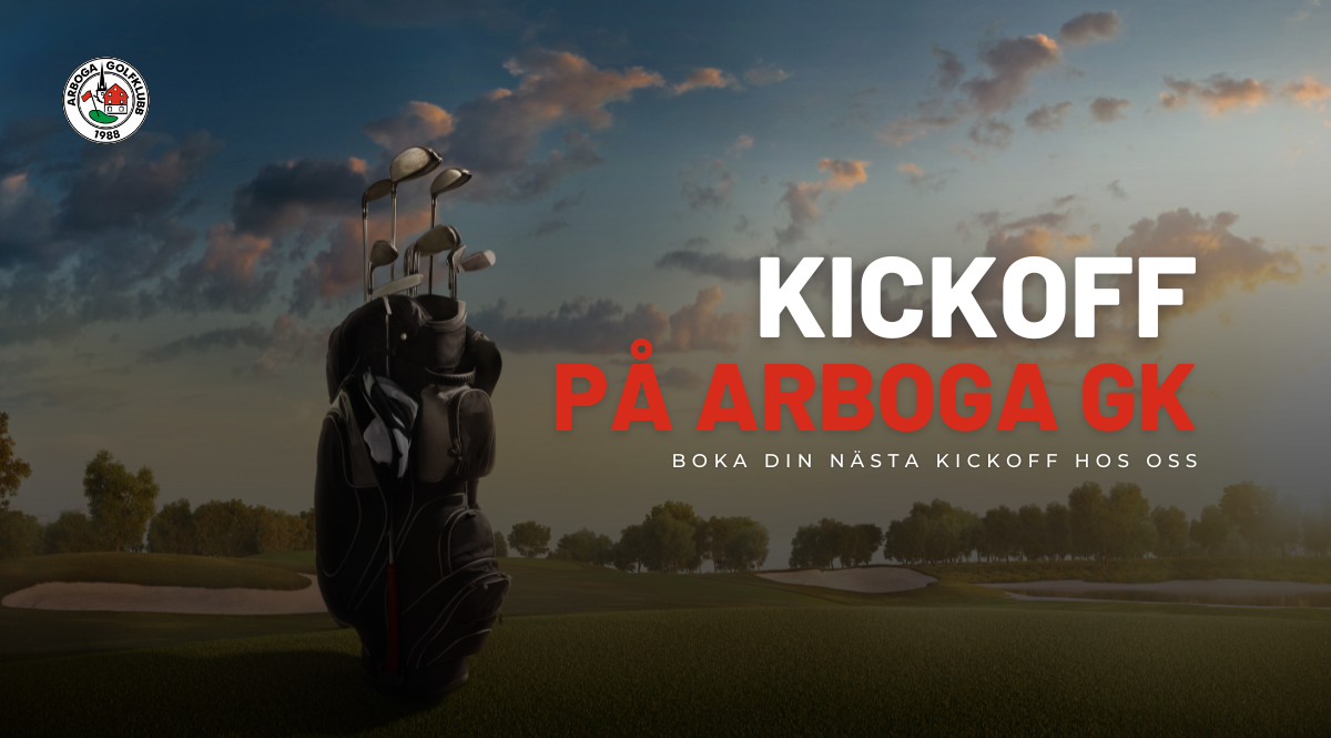 Kickoff 2024 på Arboga GK - Peters Golf