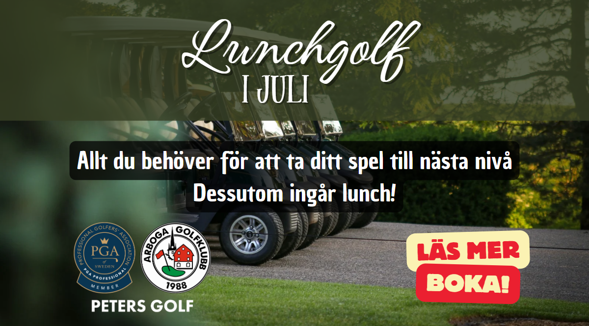 Lunchgolf på Arboga GK - Peters Golf